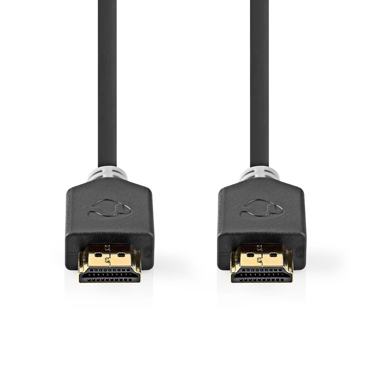 Nedis Ultra High Speed ​​HDMI  -Kabel - HDMI Stecker - HDMI Stecker - 8K@60Hz - 48 Gbps - 2.00 m - Rund - 6.5 mm - Anthrazit - Box