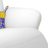 thumbnail of vidaXL Massagesessel mit Fußteil Weiß Kunstleder