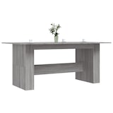 thumbnail of vidaXL Esstisch Grau Sonoma 180x90x76 cm Holzwerkstoff