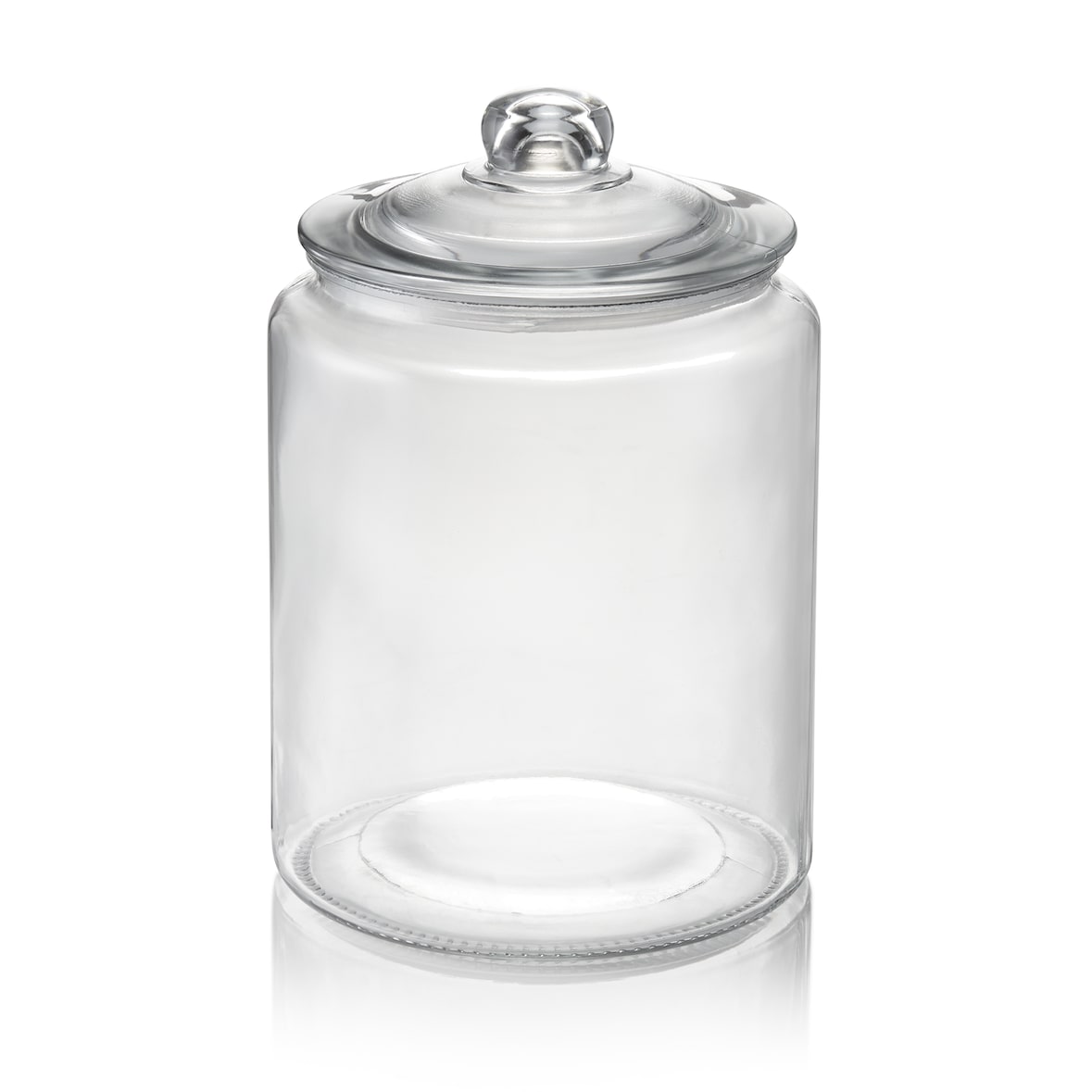 Bocal de stockage 6 ltr Ø 20 cm H 29 cm verre polyéthylène - Was Germany