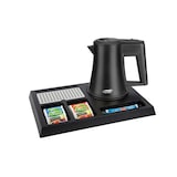 thumbnail of Willkommenstablett STAY Schwarz mit STAR Wasserkocher 0,5 L Schwarz B-Tray Begrüßungstablett Kaffeetablett Teestation Kaffeestation