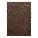 thumbnail of Teppich Hochflor Langflor Uni Kuschelig Waschbar Strapazierfähig Wohnzimmer Schlafzimmer OEKO-TEX Braun 80x150 cm – RHEIN von Kadima Design
