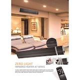 thumbnail of Sined Heat Black 1500 Wifi Painel Radiante Cerâmico Infravermelho 1500w Preto