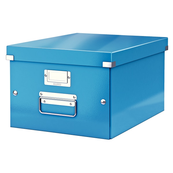 Caja de archivo universal Click & Store Mediana (281x200x369 mm), azul