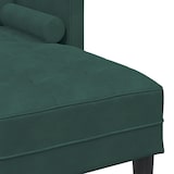 thumbnail of vidaXL Sofa 3-Sitzer mit Chaiselongue L-Form Dunkelgrün 160 cm Samt
