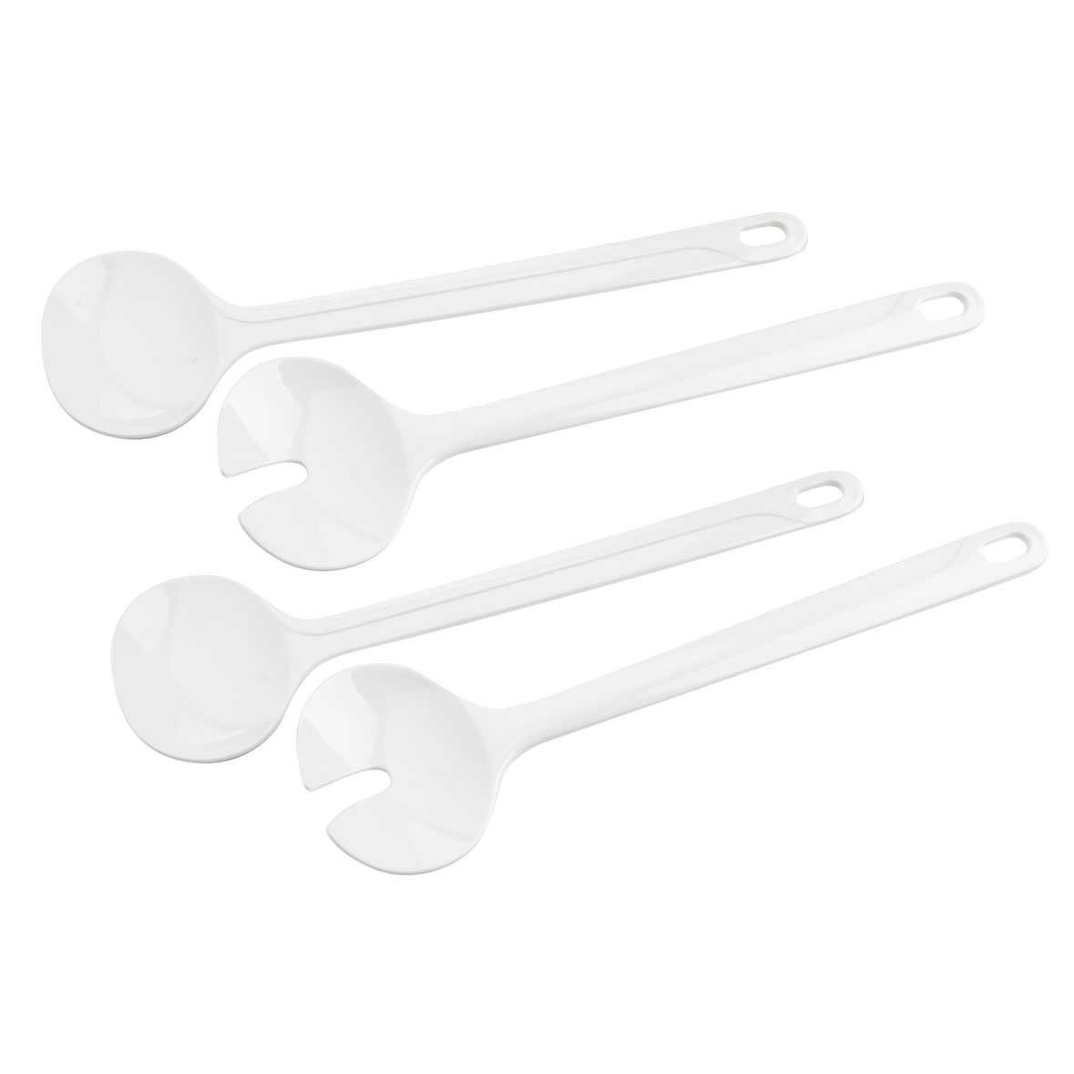 METRO Professional Salatbesteck, Kunststsoff, 29.5 x 8 cm, 4 Stück