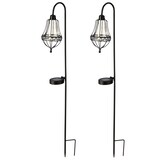 thumbnail of LED Solar Laternen Gartenstecker hängend Erdspieß Solarleuchten Sensor 4St.