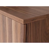 thumbnail of Angel Cerdá  Sideboard aus Nussbaumholz Stahlbeinen 3056C