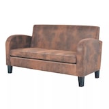 thumbnail of vidaXL Sofa-Set 2-tlg. Kunstleder in Wildleder-Optik Braun