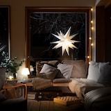 thumbnail of Sterntaler Stern 18 Zacken weiß 55 cm