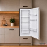 thumbnail of homeX CB1991E Einbaukühlschrank ohne Gefrierfach, 122cm Nische - 199 Liter, Schlepptürtechnik, LED-Beleuchtung, 39 dB