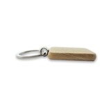 thumbnail of CombiCraft Schlüsselanhänger aus Holz Rechteck klein 44x30 mm - pro 1 Stück - Ohne Aufdruck