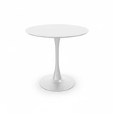 thumbnail of Tavolo Tondo Moderno Top 3D Ø 80 cm H 73 cm Mobile Cucina Salotto - bianco