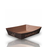 thumbnail of Gebäckschalen, Papier-Schalen, Frohe Weihnachten, 1000 Stück, 130x90x35mm, aluminiumfrei, Barrierelack