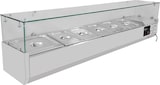 thumbnail of vaiotec Pizzakühltisch / 2-türig "schwarz" inkl. Kühlaufsatz GN1/3, 1510 x 800 mm