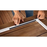 thumbnail of Tesa Insect Stop FALT Faltbarer Aluminiumrahmen - teleskopierbar - für Türen - 1 kg - 2200 mm - 80 cm - 170 cm - Anthrazit