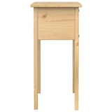 thumbnail of Mesa consola Corona madera maciza de pino 73x35x73 cm