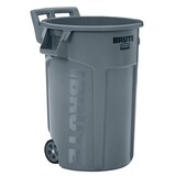 thumbnail of Rubbermaid Collecteur de déchets BRUTE® à roulettes de 167L - Gris