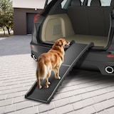thumbnail of tectake Rampe pour chien Paw Step Auto, pliable et antidérapante, jusqu'à 90kg  Noir