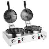 thumbnail of Gaufrier Belge Rond professionnel - 2000 watts - 180mm - Buffalo