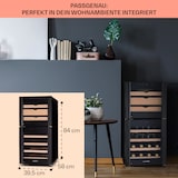 thumbnail of Klarstein El Dorado 89 Käse & Weinkühlschrank 2 Zonen Touch 89L LED Schwarz