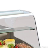 thumbnail of Mehrzweckvitrine Super 750 C mit gebogenem Glasaufbau