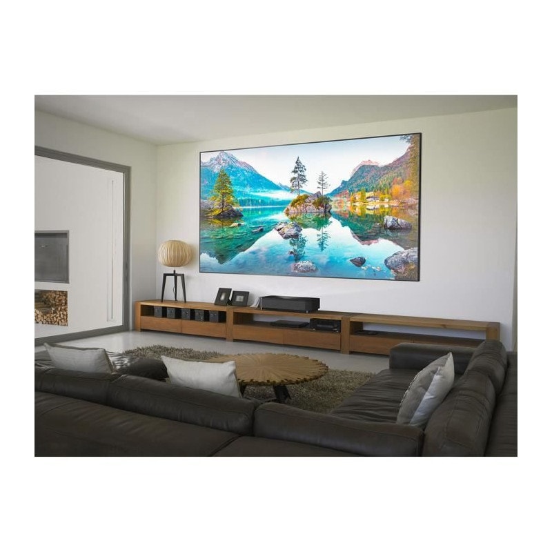 Epson EH-LS800B Ultrakurzdistanz Beamer mit 150` Projektion, Android TV und 4K-Auflösung für das Heimkino