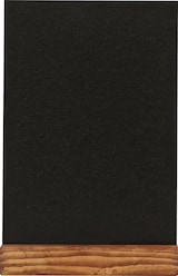 thumbnail of Kreidetafel Tischaufsteller Europel A5 Hochformat Naturholz 356272