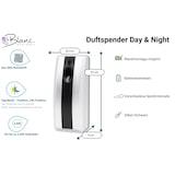 thumbnail of Duftspender Day & Night, super ergiebig, Tag/Nacht Modus + regulierbare Sprühintervalle