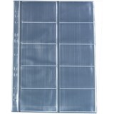 thumbnail of Visitenkartenhüllen A4 VE=70x10 Hüllen transparent