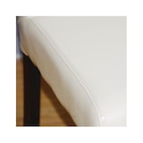 thumbnail of Bolero eetkamerstoelen in crèmekleurig kunstleer, set van 2