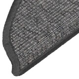 thumbnail of vidaXL Stufenmatten 15 Stk. 56x17x3 cm Beige und Grau Halbrund