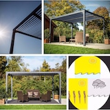 thumbnail of HABRITA Pergola Bioclimatique 10.80 M2  Gris Antracite per 3630 bi