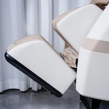thumbnail of Massagesessel, Zero-Gravity Liegesessel, Tiefenmassage, mit Heizfunktion, Vollmassage, Bluetooth SL Schienen Weiß L140×B73×H106cm /A001-Bai/