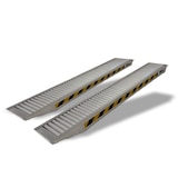 thumbnail of TRUTZHOLM 2 x Schwerlastrampen 212cm Traglast 3800kg/Paar Alu grau geriffelt Rampen Verladerampen