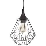 thumbnail of Luminaire Suspension en Métal filaire Noir D 19 cm