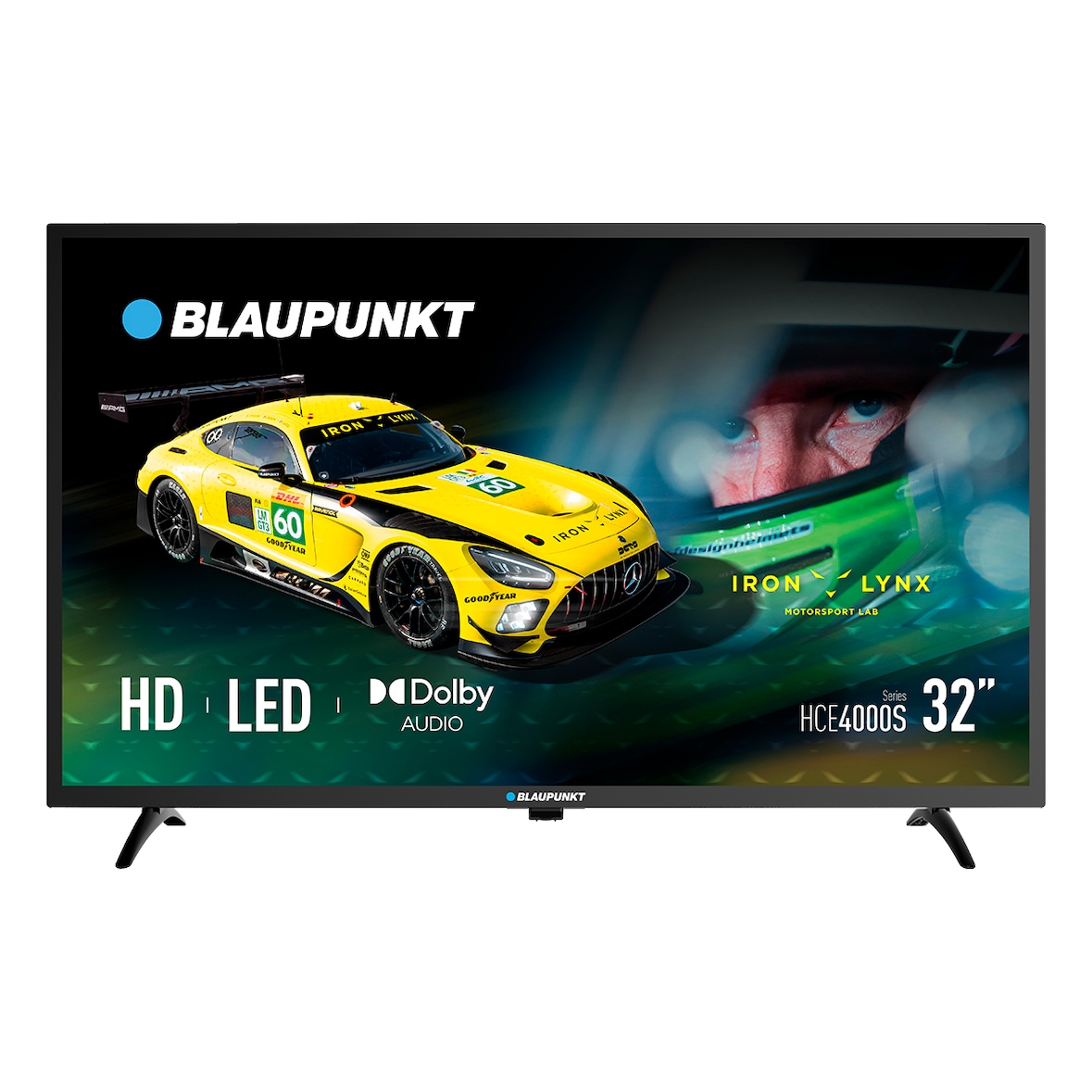 Blaupunkt TV LED HD 32” Serie HCE Dolby Audio Sintonizador DVB-T2/S2/C Negro –  32HCE4000S