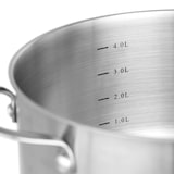 thumbnail of KOPF Topfset Induktion Clara 8-teilig | Kochtopf-Set für alle Herdarten | Literskala | Edelstahl