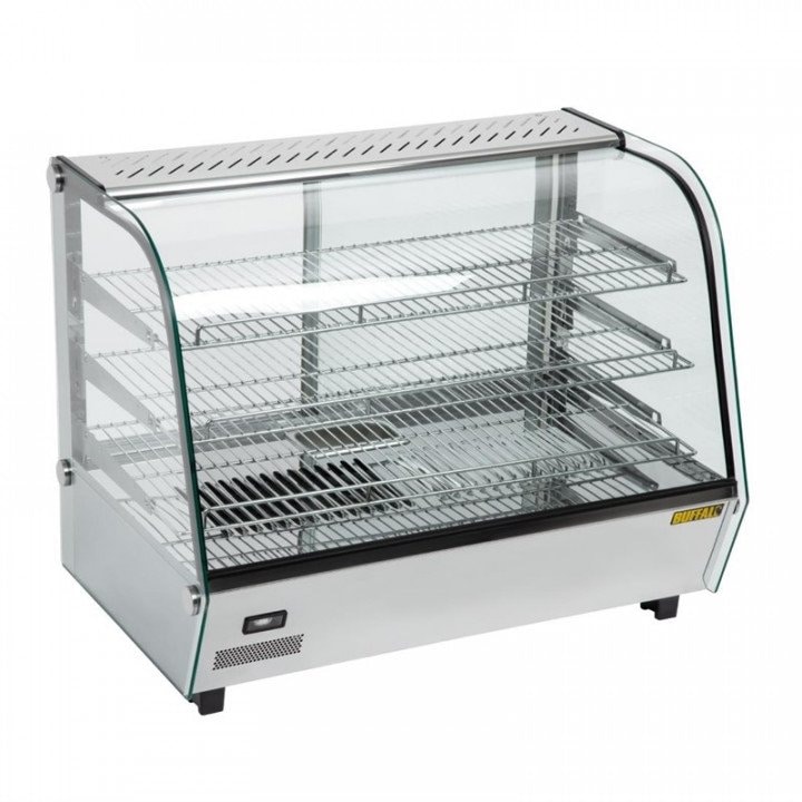 Buffalo warmhoudvitrine 160L