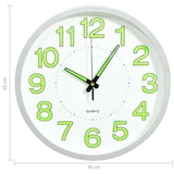 thumbnail of Orologio Da Parete Luminoso Bianco 30 cm