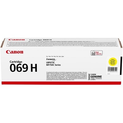 Canon 5095C002 Canon Toner Cartridge 069 H Y yellow
