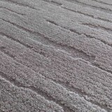 thumbnail of Tapis rectangulaire à poils ras motif uni gris 160 x 230 cm - Oviala