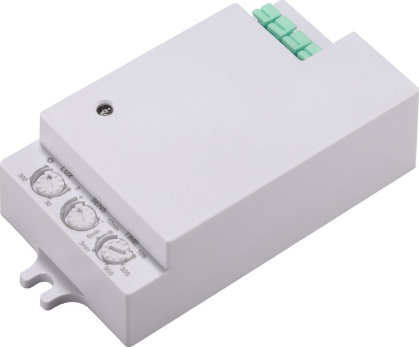 Alcapower Mikrowellen-Präsenzsensor 180°/360° IP20 HF 24GHz, Wand- oder Deckenmontage, max. Last 1200W/300W LED, 220-240V AC
