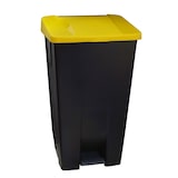 thumbnail of METRO Professional Poubelle, 80 L, avec pédale, jaune/noir