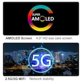 thumbnail of Lecteur MP4 Mini Tablette 4 Pouces Android 8.1 2GB+16GB Écran IPS Noir YONIS