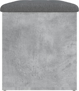 thumbnail of Décoshop26 - Aufbewahrungsbank Farbe Betongrau 82 x 42 x 45 cm Holzwerkstoff DEC024767