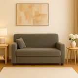 thumbnail of Divano Fisso 2 Posti Andreia, Braccioli, 73x125x85h cm Grigio