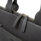 thumbnail of Laptoptasche Leder Rate 15 ", dunkelgrau