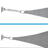 thumbnail of 7x7x7 Sonnensegel Dreieckig Wasserdicht - Sonnenschutz Segel Set mit Befestigung