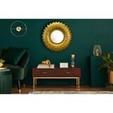 thumbnail of Wandspiegel FineBuy Flurspiegel Blume Metall 60 cm Spiegel Flur Hängespiegel